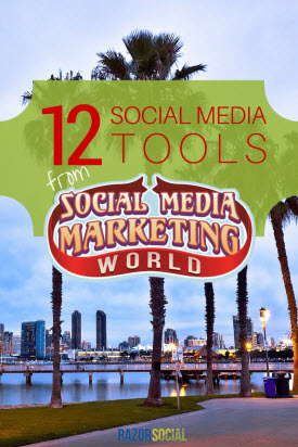 12 Social Media Tools from Social Media Marketing World (portrait)