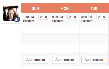 Edgar example schedule
