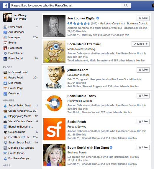 Facebook knowledge graph