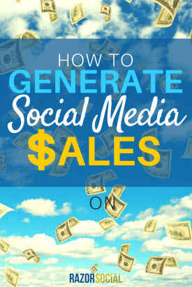 How to Generate Social Media Sales
