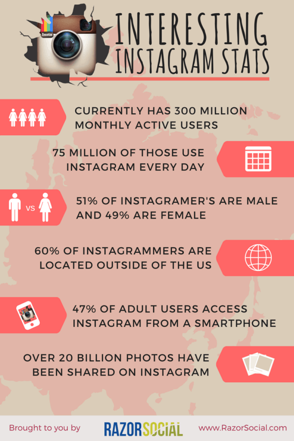 Instagram Facts (Infographic)