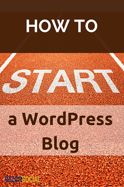 a WordPress Blog