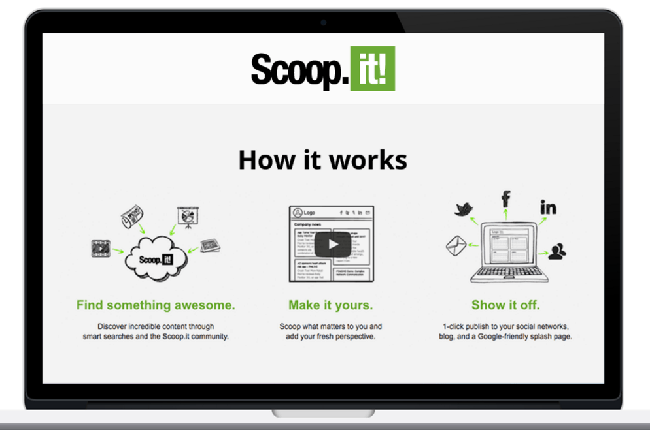 ScoopIt - Content Curation